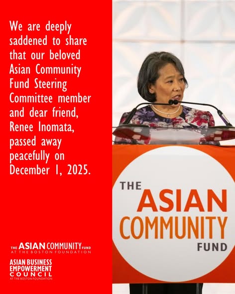 Renee Inomata Boston, MA Obituary: Asian Community Fund Steering Committee